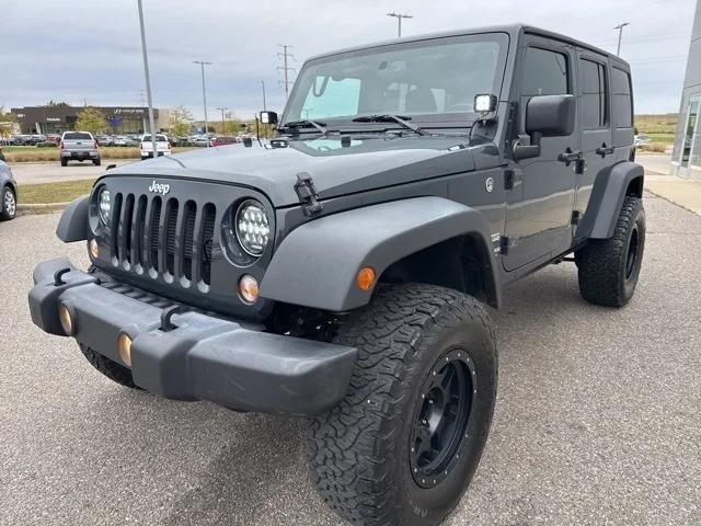 used 2017 Jeep Wrangler Unlimited car, priced at $21,990