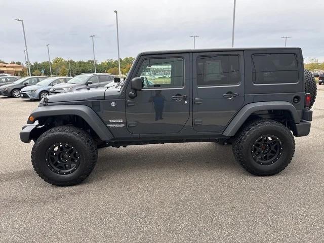 used 2017 Jeep Wrangler Unlimited car, priced at $21,990