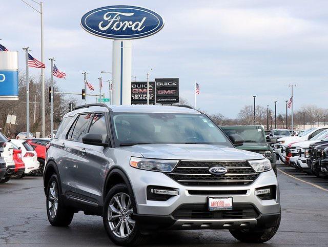 used 2022 Ford Explorer car, priced at $31,401