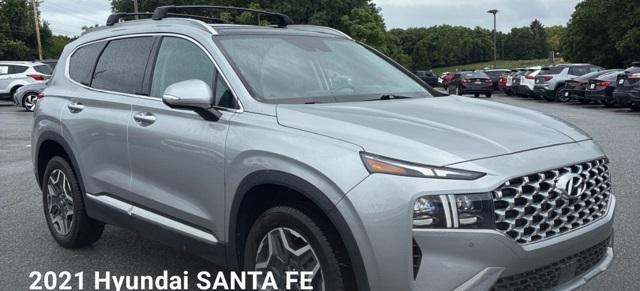 used 2021 Hyundai Santa Fe car, priced at $25,000
