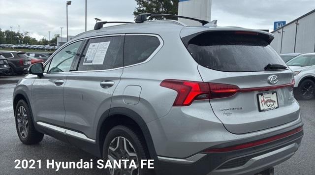 used 2021 Hyundai Santa Fe car, priced at $25,000