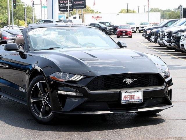 used 2018 Ford Mustang car, priced at $22,801