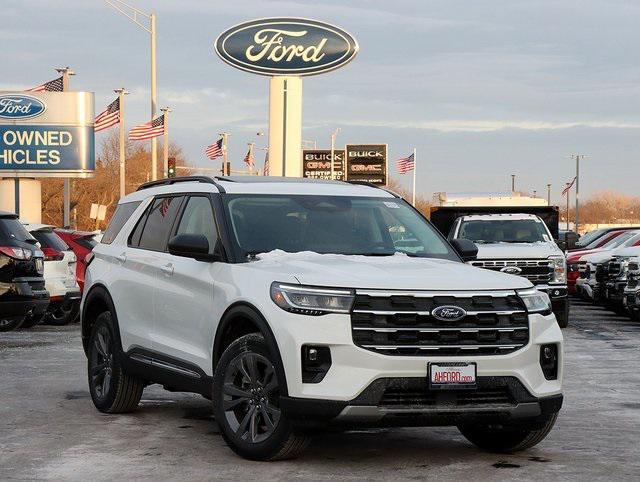 new 2025 Ford Explorer car, priced at $47,701