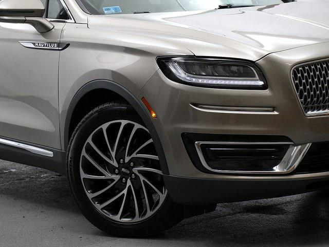 used 2019 Lincoln Nautilus car, priced at $20,407
