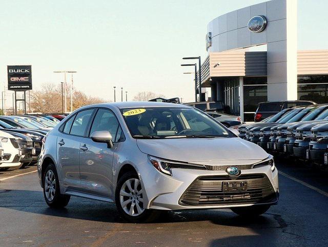 used 2023 Toyota Corolla Hybrid car, priced at $25,901