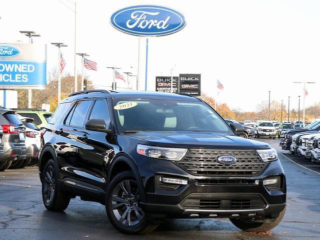 used 2021 Ford Explorer car, priced at $30,401