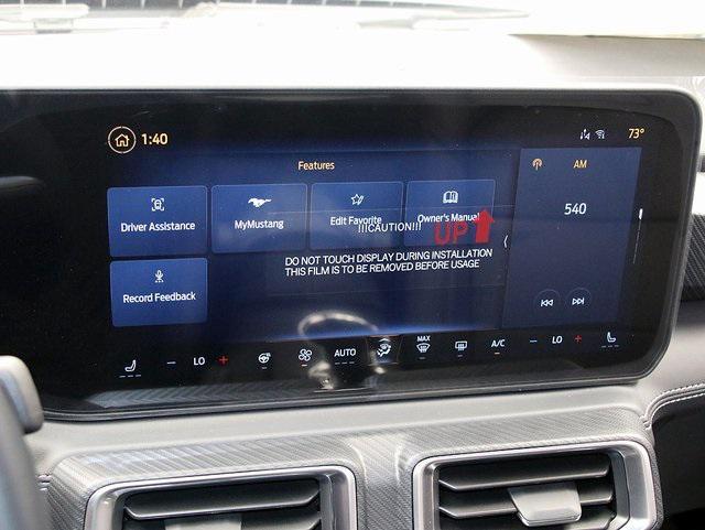 new 2025 Ford Mustang car, priced at $54,990