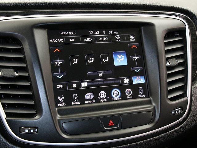 used 2015 Chrysler 200 car, priced at $9,850