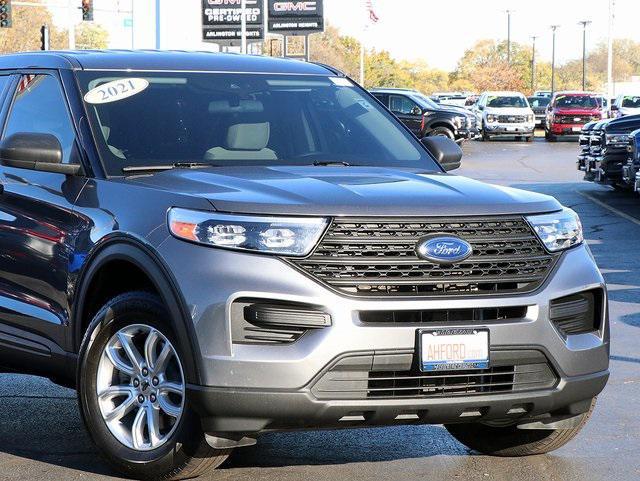 used 2021 Ford Explorer car, priced at $24,901