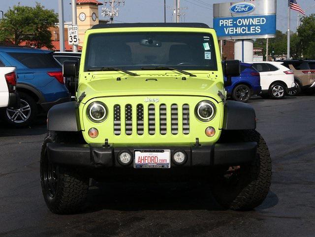 used 2016 Jeep Wrangler Unlimited car, priced at $17,401