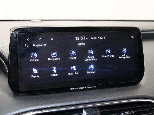 used 2021 Hyundai Santa Fe car, priced at $24,382
