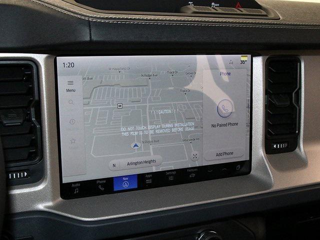 new 2025 Ford Bronco car, priced at $49,885