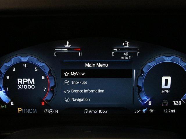 new 2025 Ford Bronco car, priced at $49,885