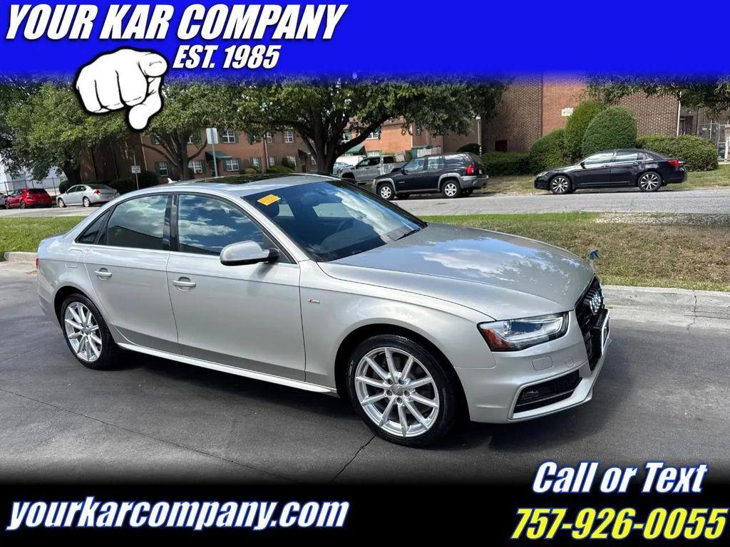 used 2015 Audi A4 car, priced at $15,688