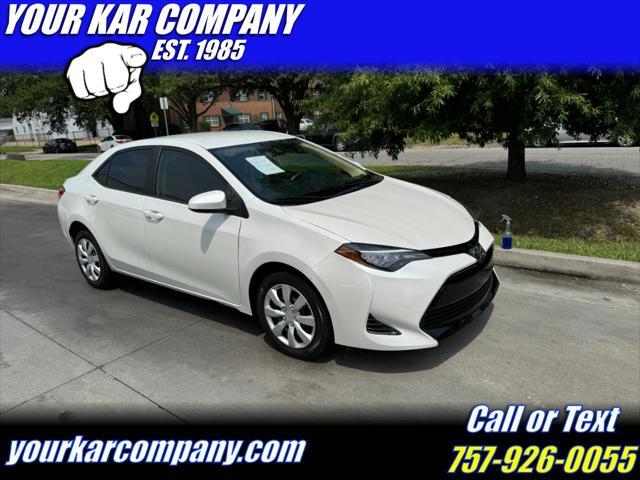 used 2017 Toyota Corolla car, priced at $15,999