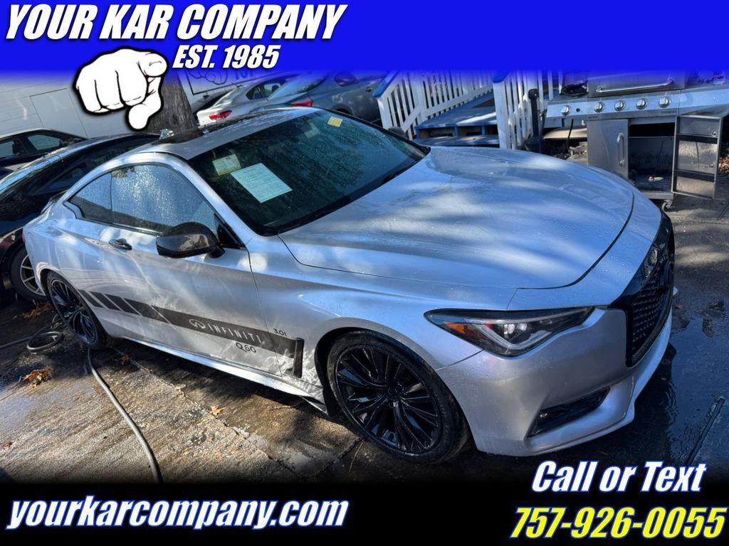 used 2018 INFINITI Q60 car, priced at $23,998