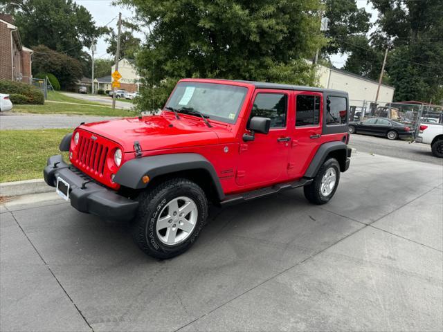 used 2016 Jeep Wrangler Unlimited car, priced at $22,999