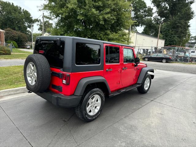 used 2016 Jeep Wrangler Unlimited car, priced at $22,999