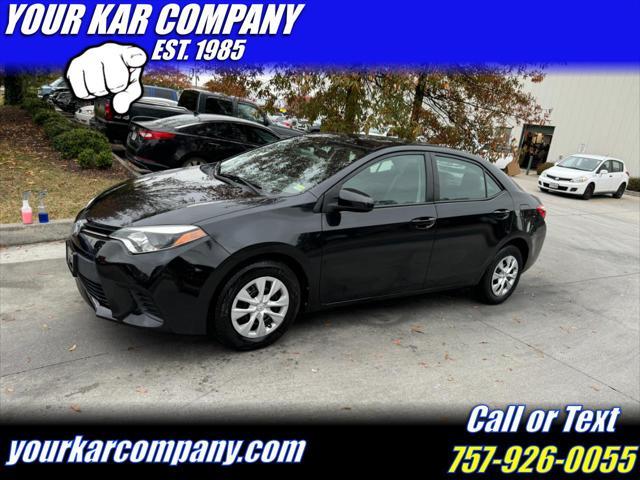 used 2016 Toyota Corolla car, priced at $15,999