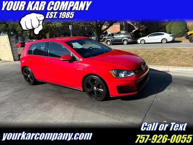 used 2017 Volkswagen Golf GTI car, priced at $17,688