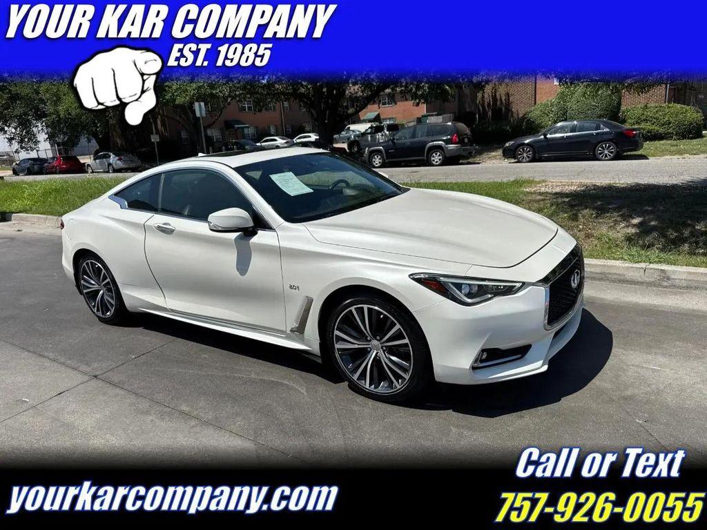 used 2017 INFINITI Q60 car, priced at $17,999