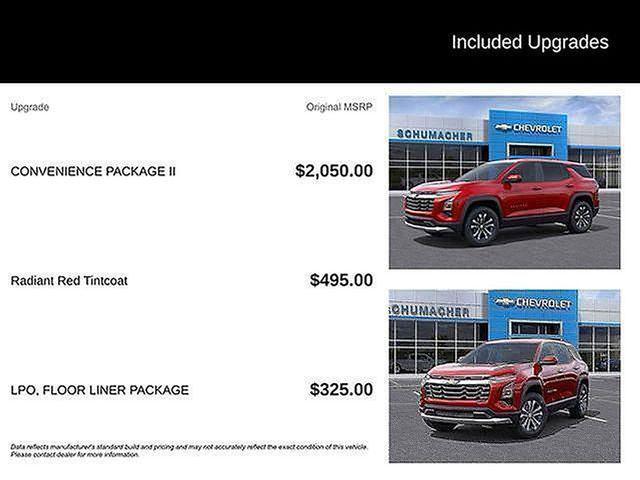 new 2026 Chevrolet Equinox car, priced at $34,865