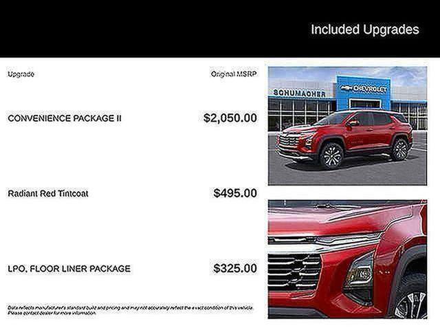 new 2026 Chevrolet Equinox car, priced at $34,865