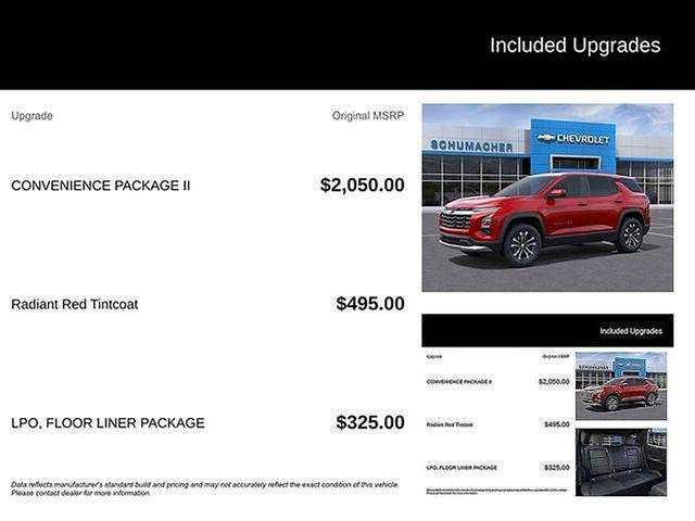 new 2026 Chevrolet Equinox car, priced at $34,865