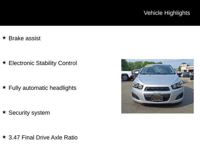 used 2015 Chevrolet Sonic car, priced at $8,600