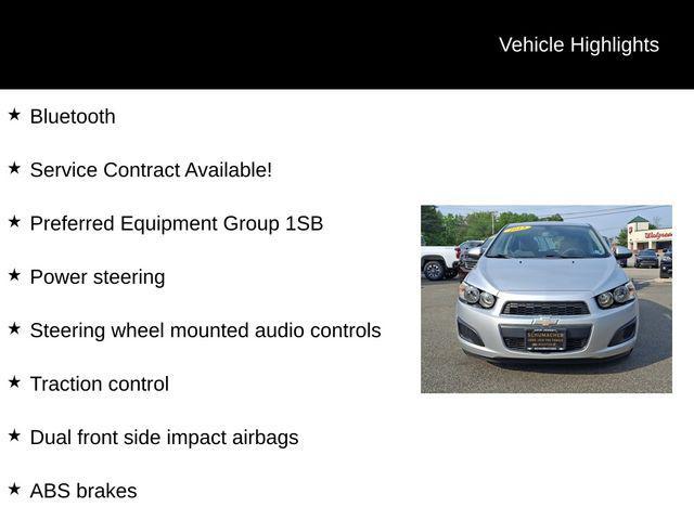 used 2015 Chevrolet Sonic car, priced at $8,600