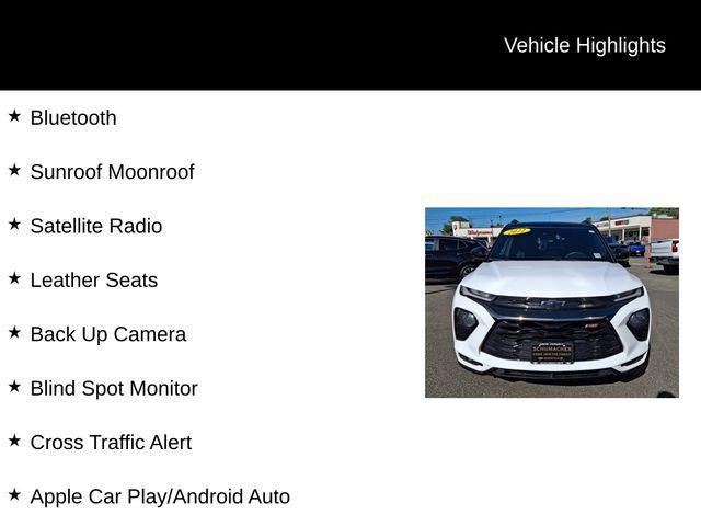used 2022 Chevrolet TrailBlazer car, priced at $23,750