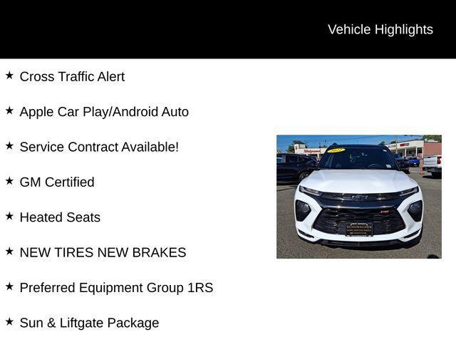 used 2022 Chevrolet TrailBlazer car, priced at $22,750