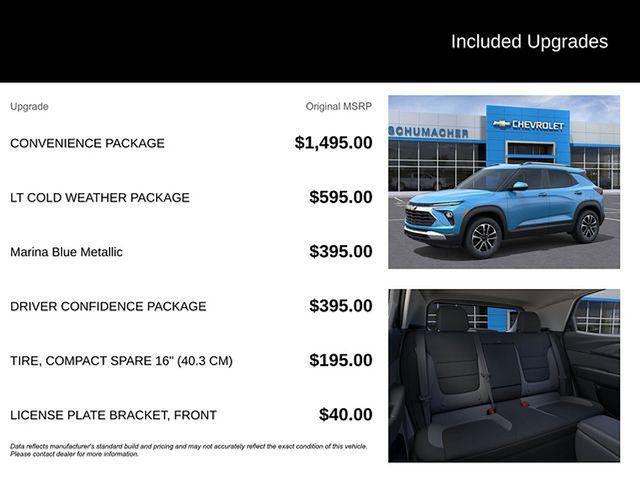 new 2026 Chevrolet TrailBlazer car, priced at $29,294