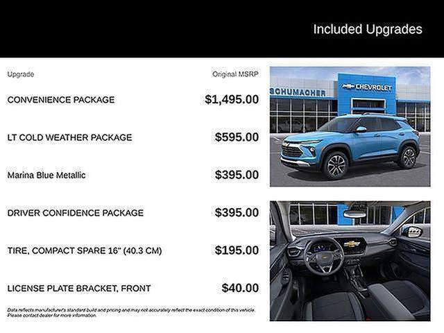 new 2026 Chevrolet TrailBlazer car, priced at $31,270
