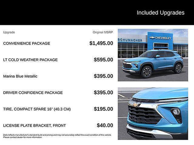 new 2026 Chevrolet TrailBlazer car, priced at $31,270