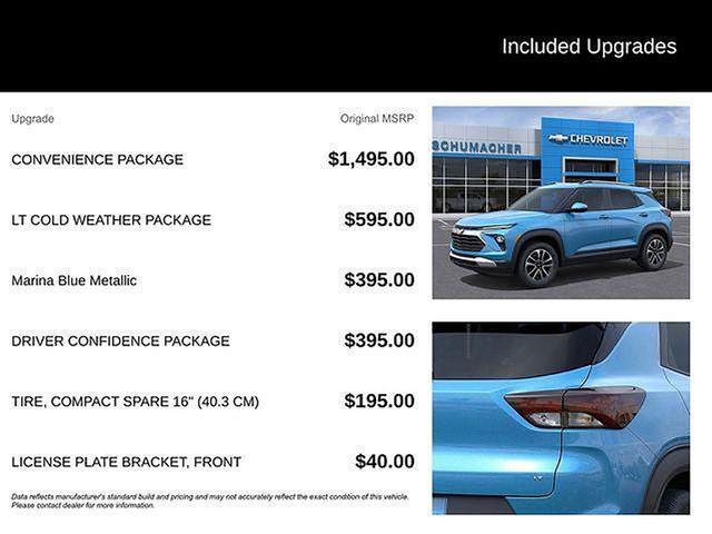 new 2026 Chevrolet TrailBlazer car, priced at $31,270