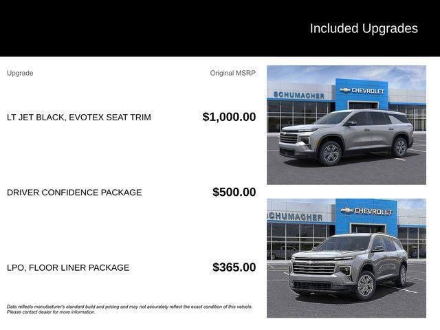 new 2025 Chevrolet Traverse car, priced at $46,045