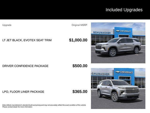 new 2025 Chevrolet Traverse car, priced at $46,045