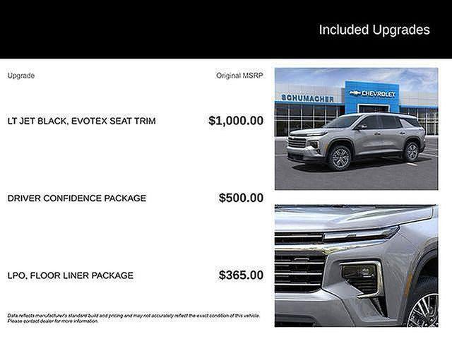 new 2025 Chevrolet Traverse car, priced at $46,045