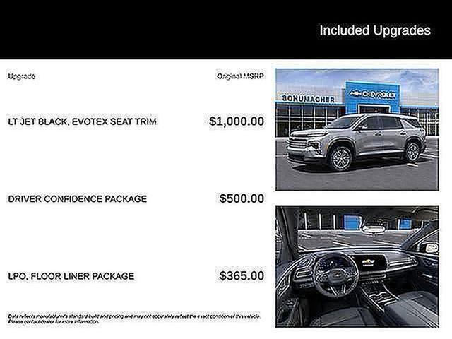 new 2025 Chevrolet Traverse car, priced at $46,045