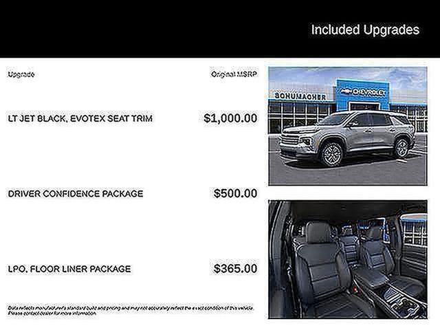 new 2025 Chevrolet Traverse car, priced at $46,045