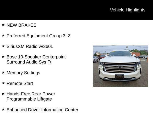 used 2023 Chevrolet Tahoe car, priced at $62,250