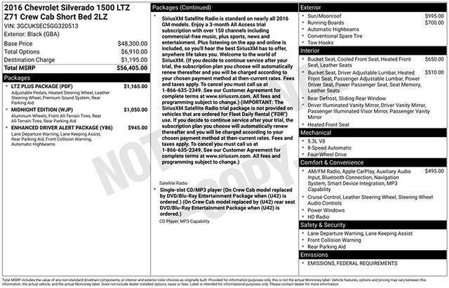 used 2016 Chevrolet Silverado 1500 car, priced at $23,000