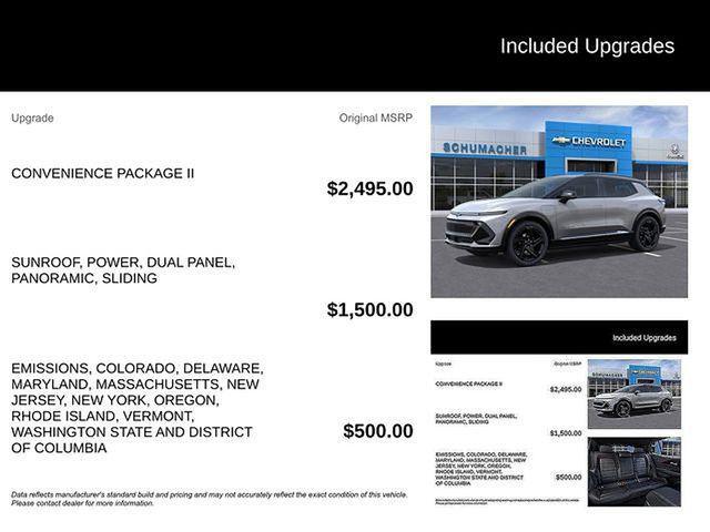 new 2026 Chevrolet Equinox EV car, priced at $48,090