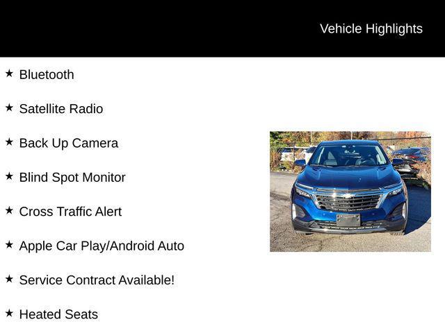 used 2022 Chevrolet Equinox car, priced at $21,750