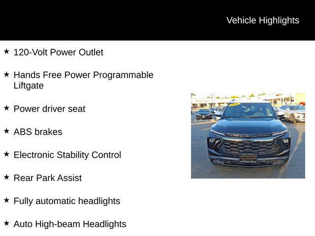 used 2025 Chevrolet TrailBlazer car, priced at $28,750