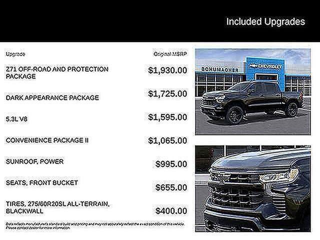 new 2026 Chevrolet Silverado 1500 car, priced at $60,385