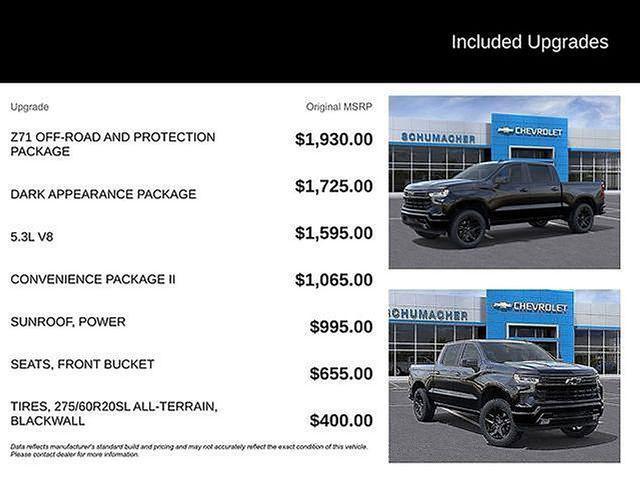 new 2026 Chevrolet Silverado 1500 car, priced at $60,385