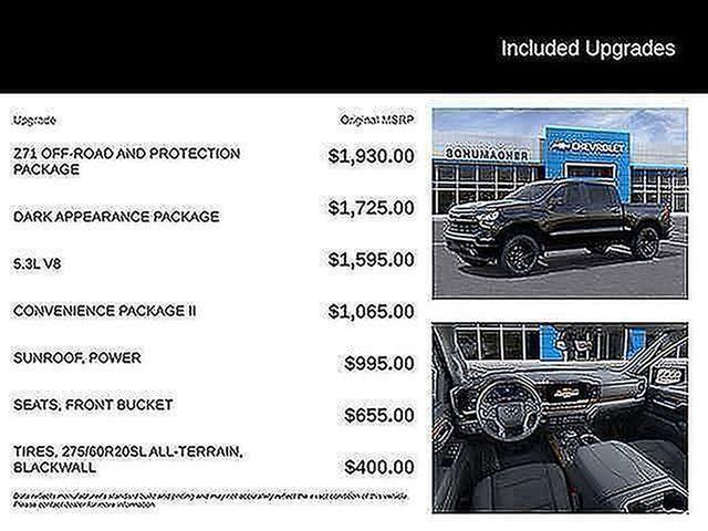 new 2026 Chevrolet Silverado 1500 car, priced at $60,385