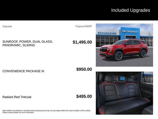 new 2026 Chevrolet Equinox car, priced at $40,335